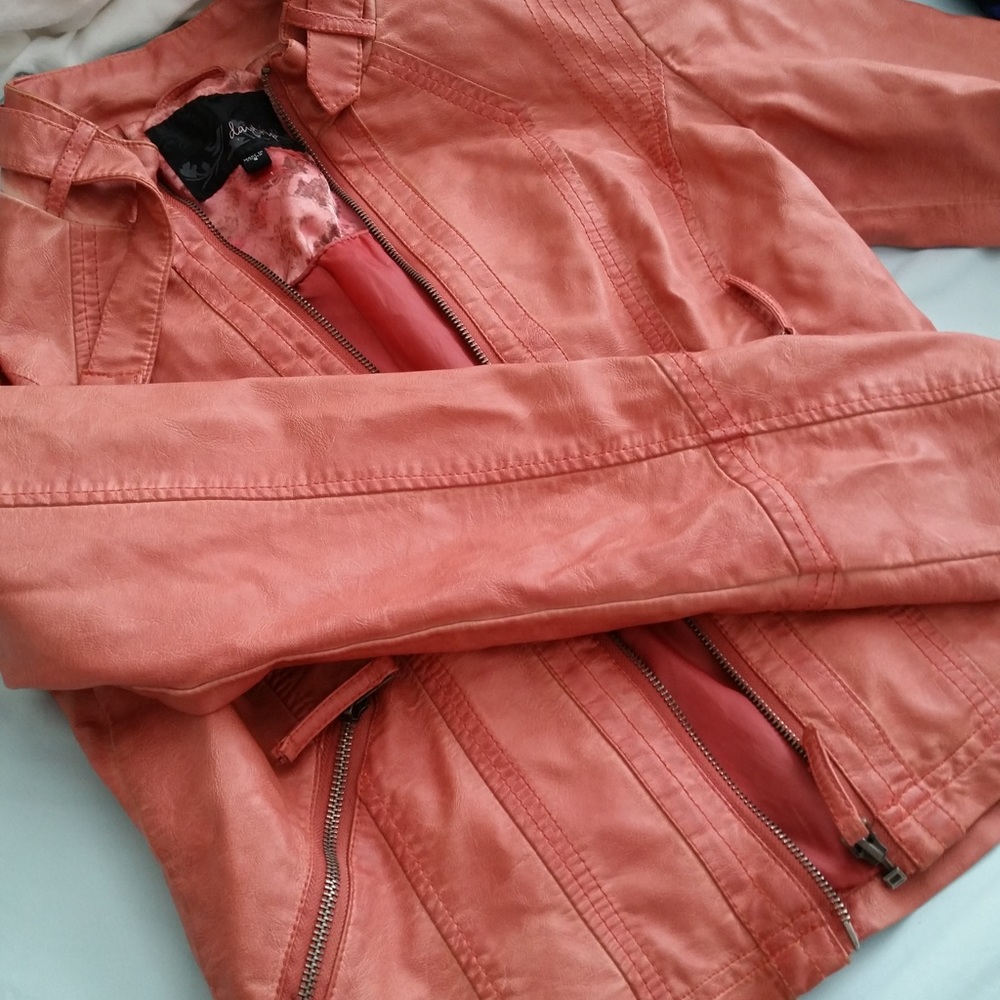 Leather jacket